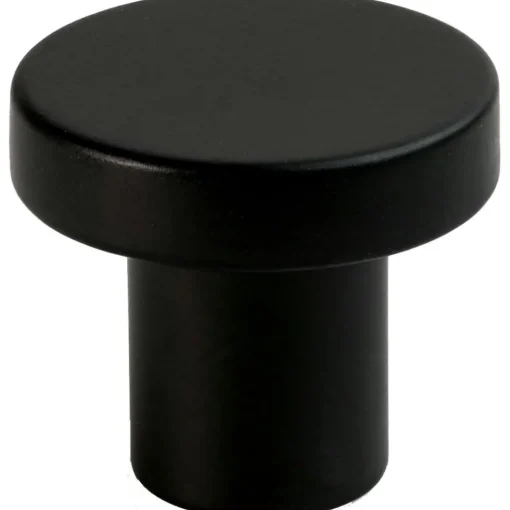 2078-28 Knob Ø25 mm, Matte Black