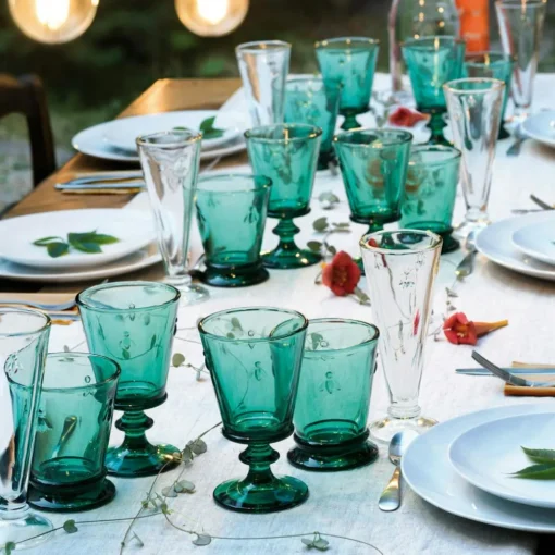 Abeille Wine Glass 6-pack, Emerald