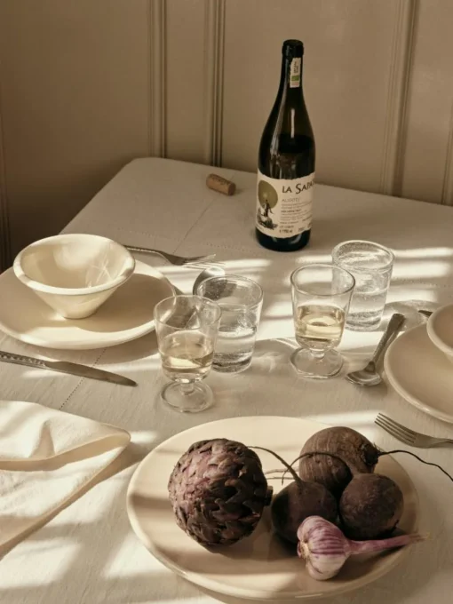 Alfredo Plate 24 cm, Beige