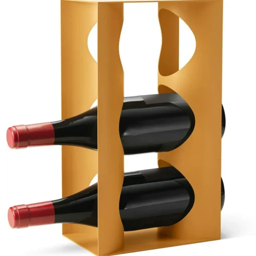 Alfredo Wine Rack Stainless Steel, Artichoke Green