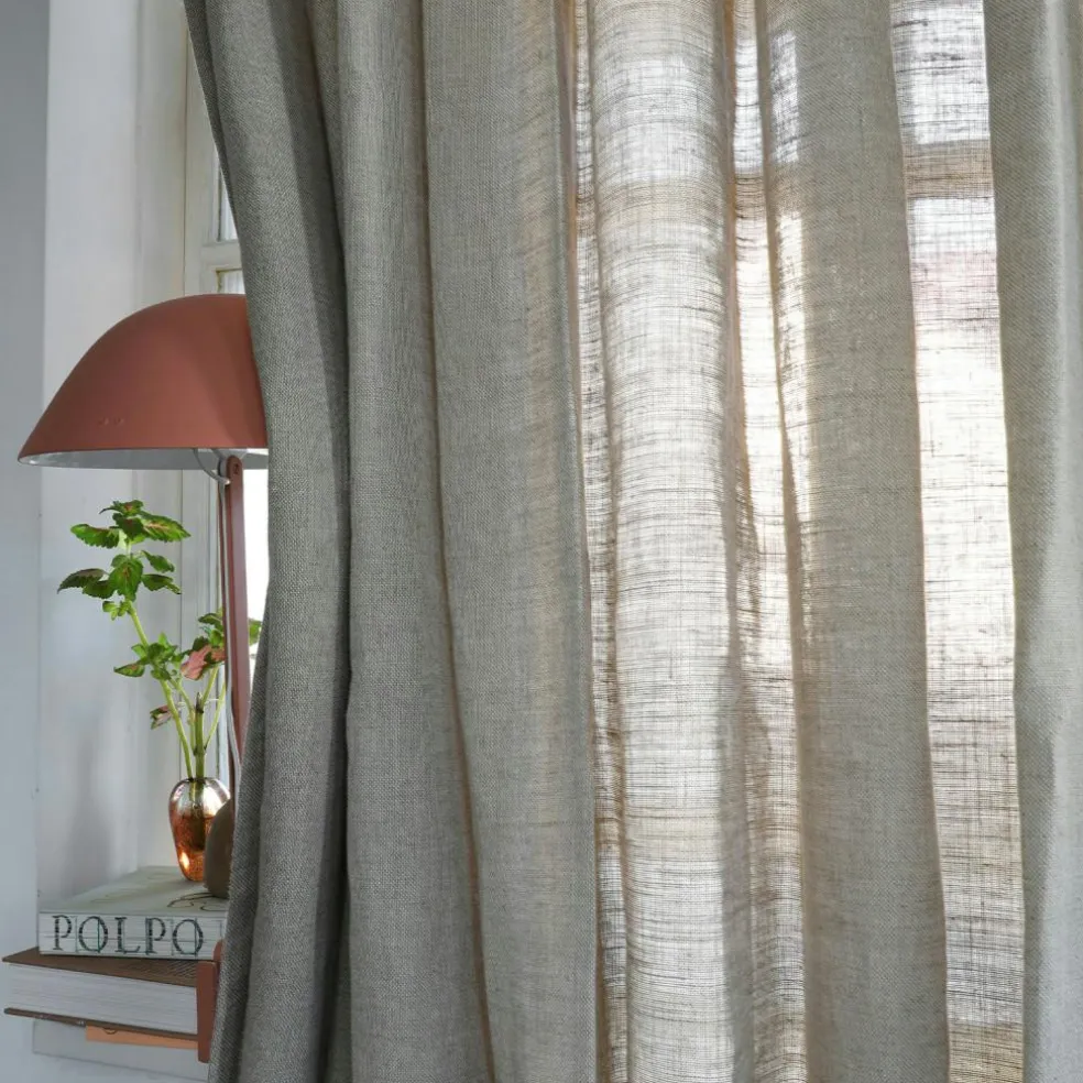 Alice Curtain Double Width 290x290 cm, Nature