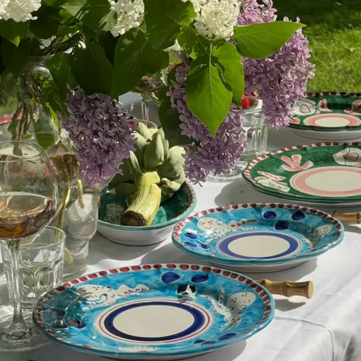 Amalfi Plate 26 cm, Blue