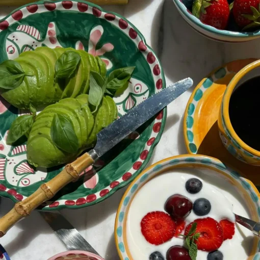 Amalfi Salad Plate 20 cm, Green