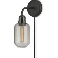 Amp Wall Lamp, Gold / Green