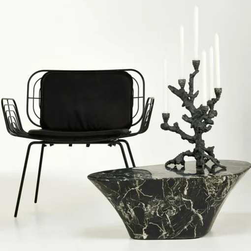 Apple Tree Candle Holder 6 Arms, Graphite