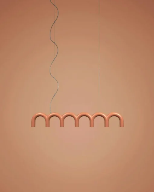 Arch Pendant, Nude