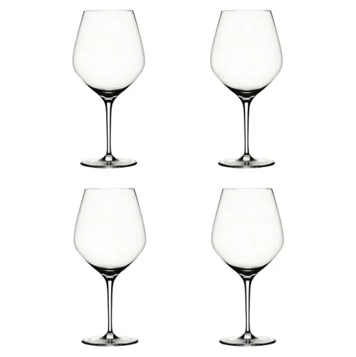 Authentis Burgundy Glass Set of 4, 75 cl