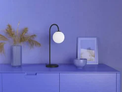 Ballon Table Lamp, Brass