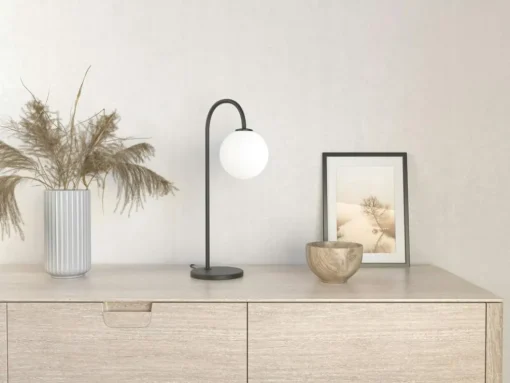 Ballon Table Lamp, Brass