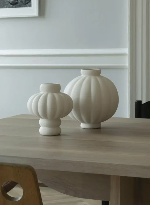 Balloon 01 Vase 25 cm, Sanded Ocker