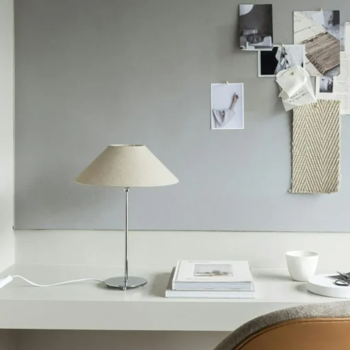 Basic Lampshade Flat 36 cm, Natural