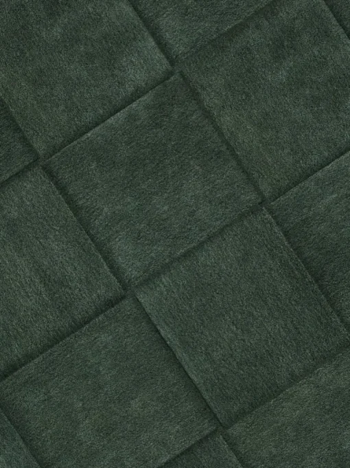 Basket Rug Green, 245x300 cm
