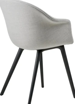 Bat Dining Chair Upholstered / Plastic Base, Remix 3 233