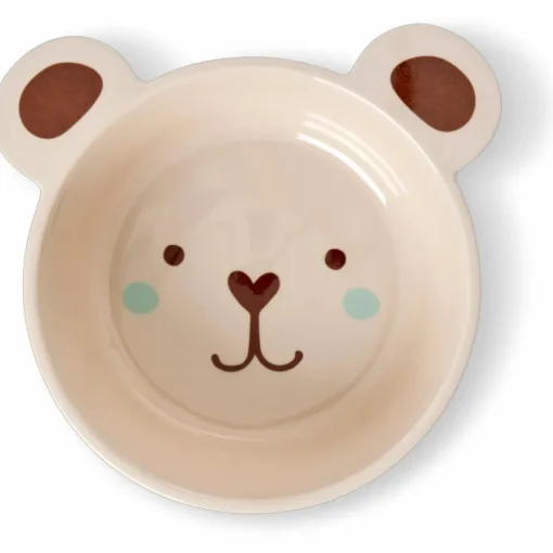 Bear Bowl Melamine 50 cl, Brown