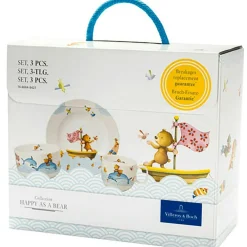 Bear Children'S Dinnerware 3 Pieces , Hungry Bear