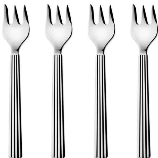 Bernadotte Cake Fork 4 Pcs, Giftbox