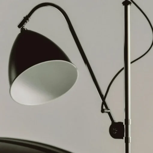 Bestlite BL3S Floor Lamp, Chrome/Black