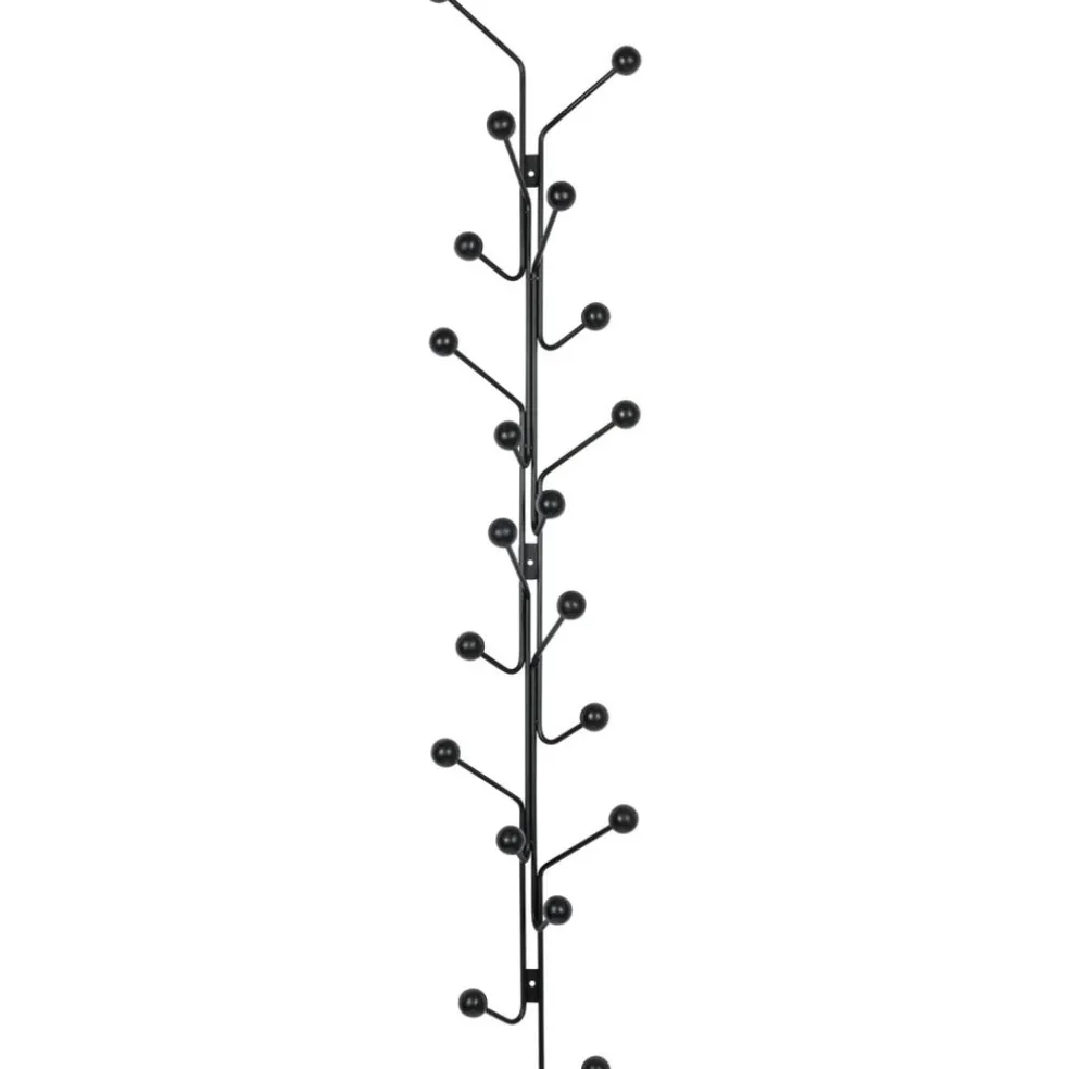 Bill Coat Rack Vertical, Black / Black