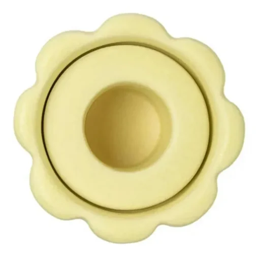 Birgit Vase / Candlestick 17 cm, Pale Yellow