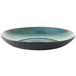 Bitz Plate Ø40cm, Black/Green