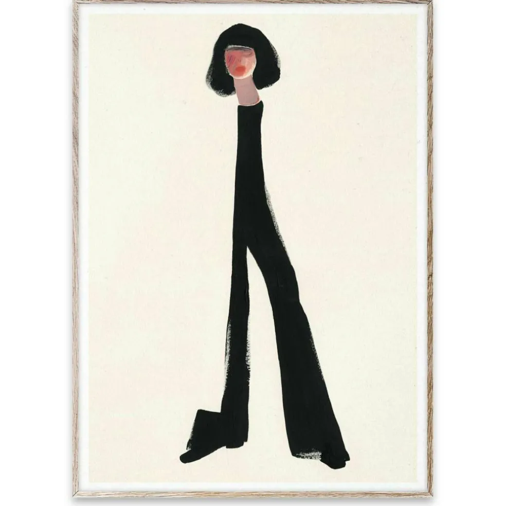 Black Pants Poster, 50x70 cm