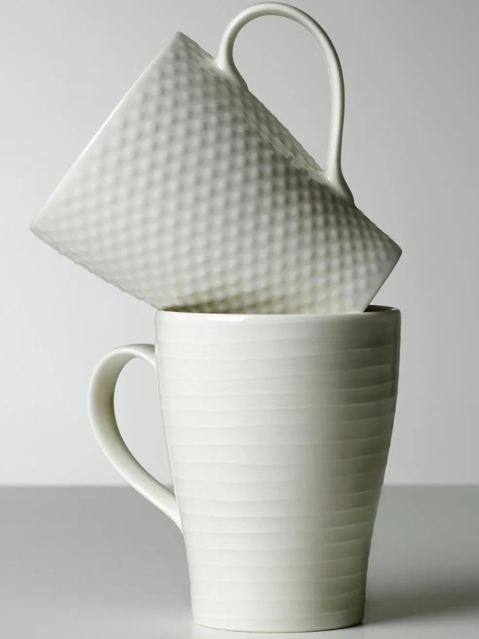 Blond Mug 30 cl, White Stripe