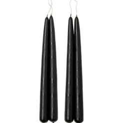 Blossom Candles 4-pack, Black