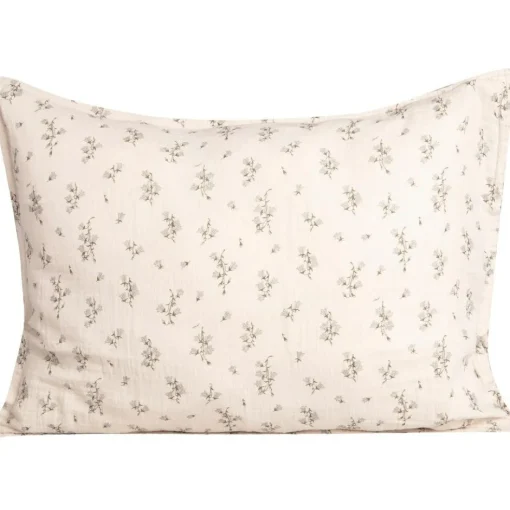 Bluebell Muslin Pillowcase, 50x60 cm