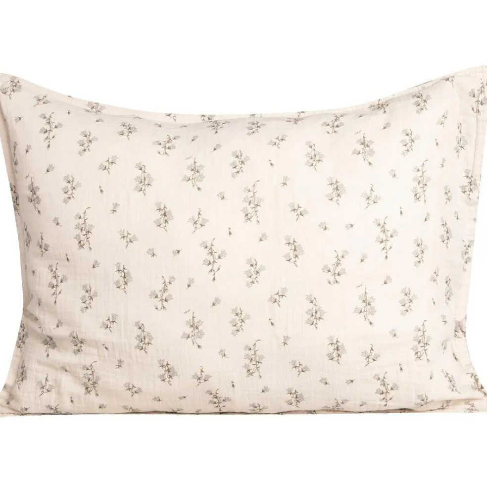Bluebell Muslin Pillowcase, 50x60 cm
