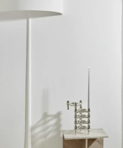 BMF Candle Holder 3-pack, Brushed Chrome