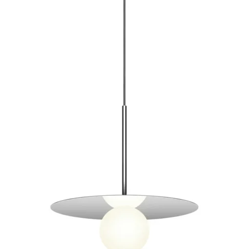 Bola Disc Pendant 81,3 cm, Gun Metal
