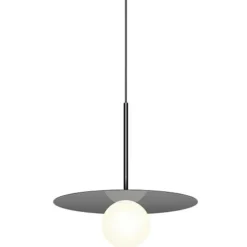 Bola Disc Pendant 81,3 cm, Gun Metal