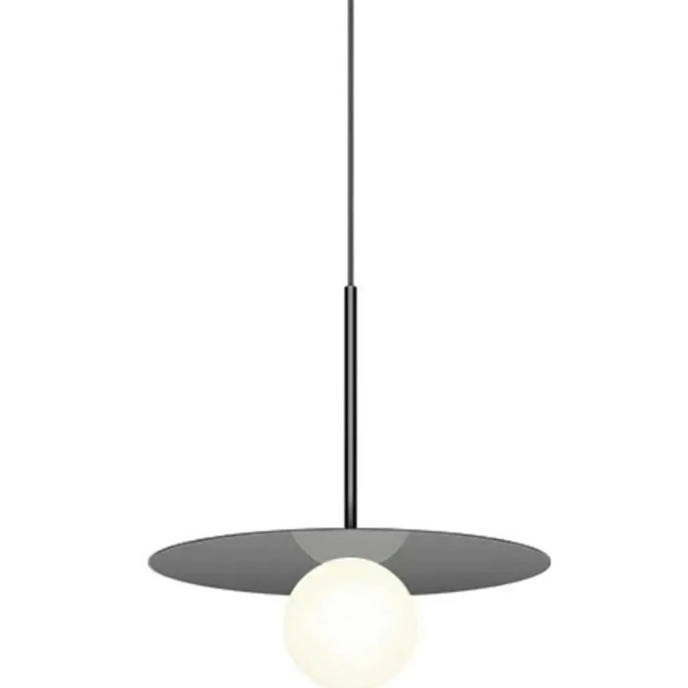 Bola Disc Pendant 81,3 cm, Gun Metal