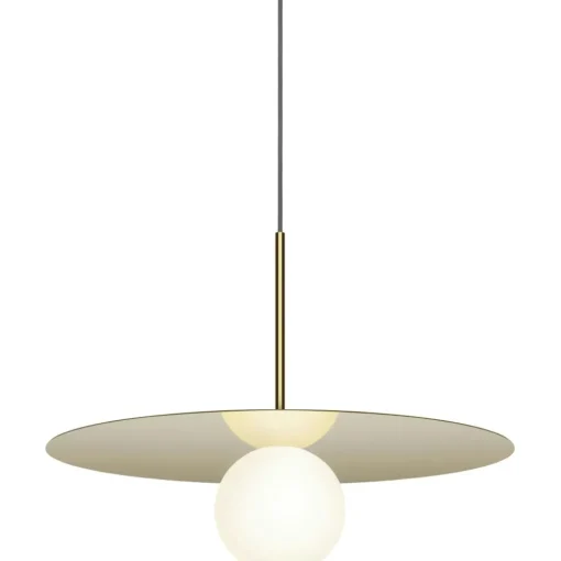 Bola Disc Pendant 81,3 cm, Gun Metal