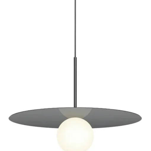 Bola Disc Pendant 81,3 cm, Gun Metal