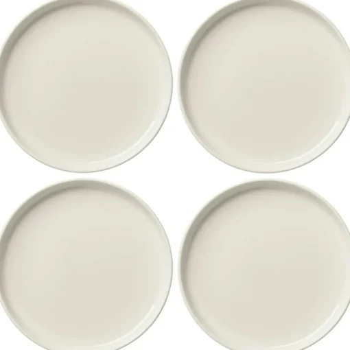 BON Plate 22 cm 4-pack, Ivory