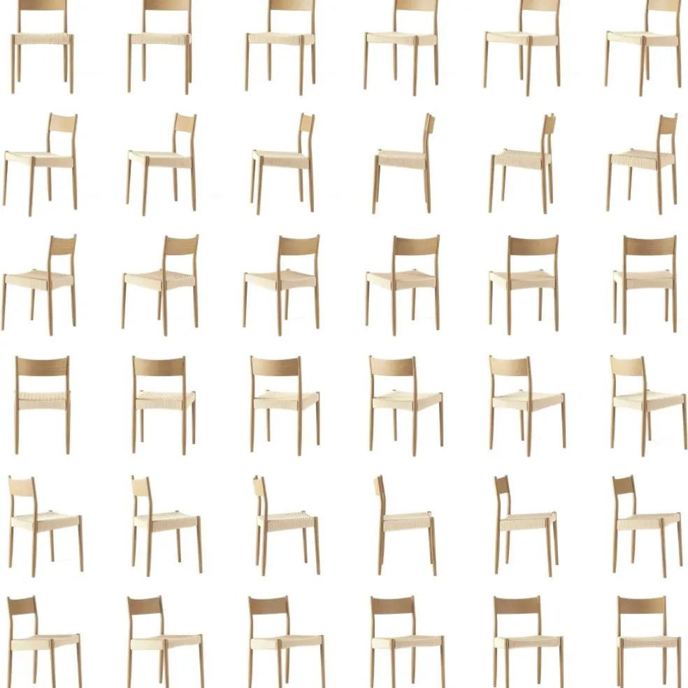 Bond Chair, Black stained Beech