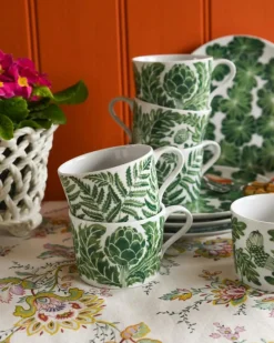 Botanica Fern Mug 24 cl, Green