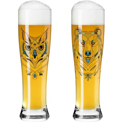 Brauchzeit Beer Glasses 2-pack, #27 & 28