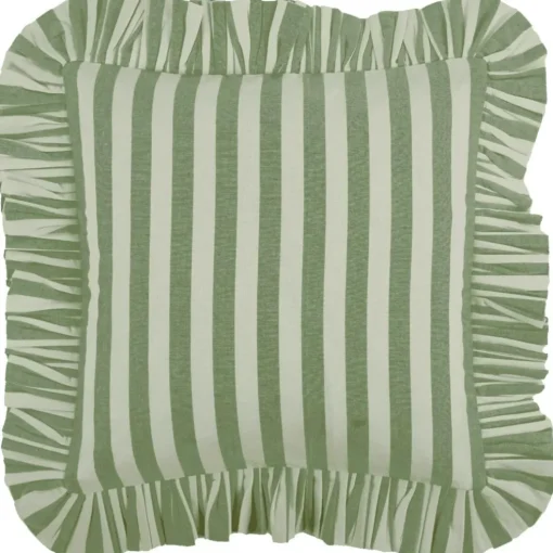 Breton Cushion Cover 40x40 cm, Green