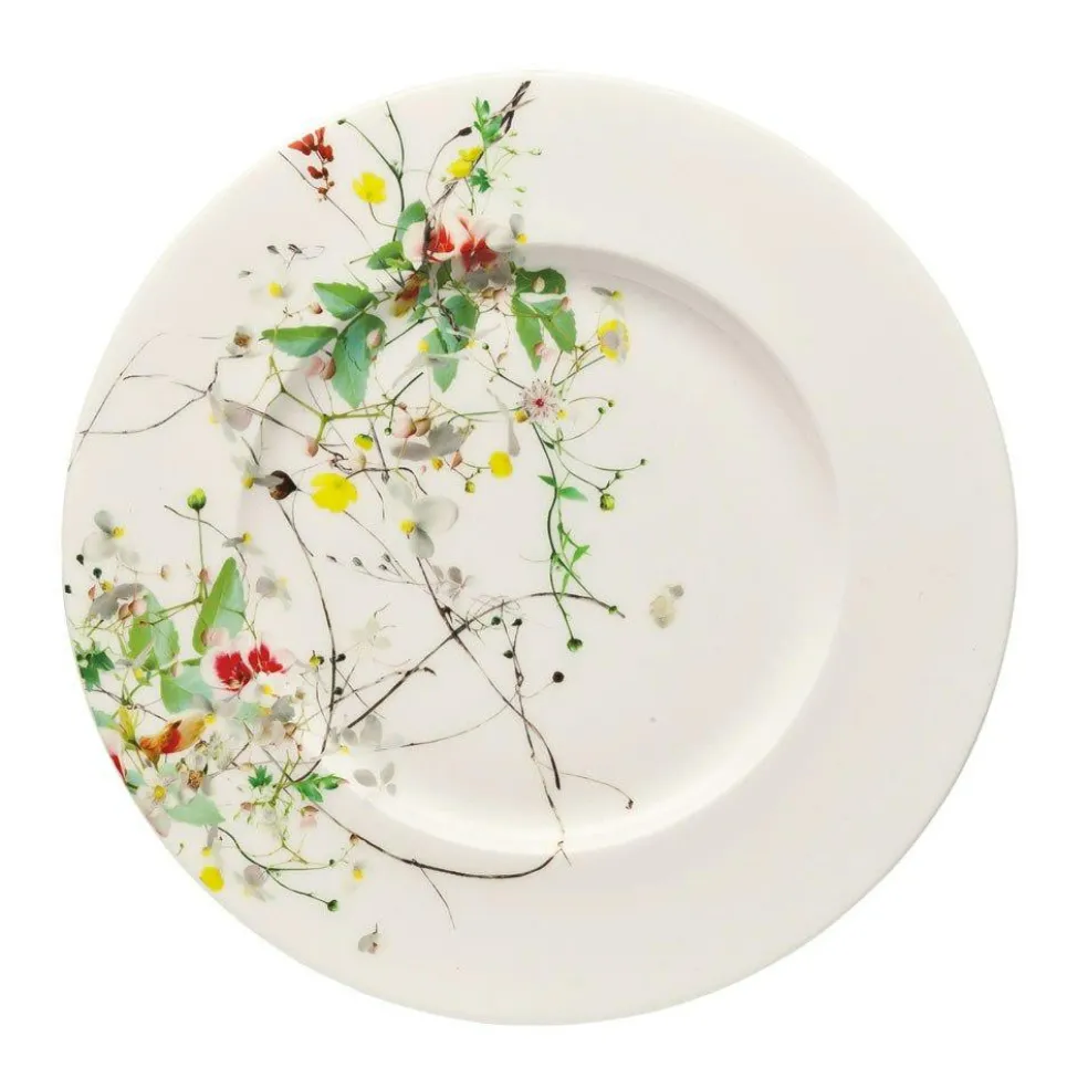 Brillance Fleurs Sauvages Rim Plate, 19 cm