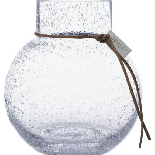 Bubble Glass Vase H:14 cm