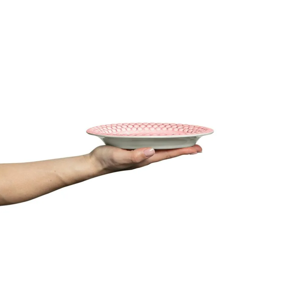 Bubbles Oval Plate 20 cm, Blue