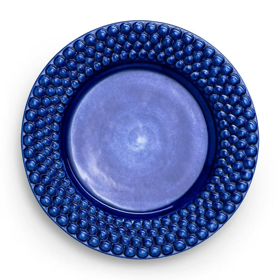 Bubbles Plate 28 cm, Orange