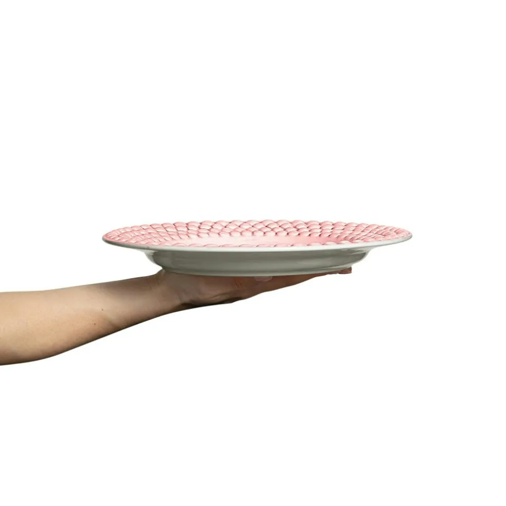 Bubbles Plate 28 cm, Orange