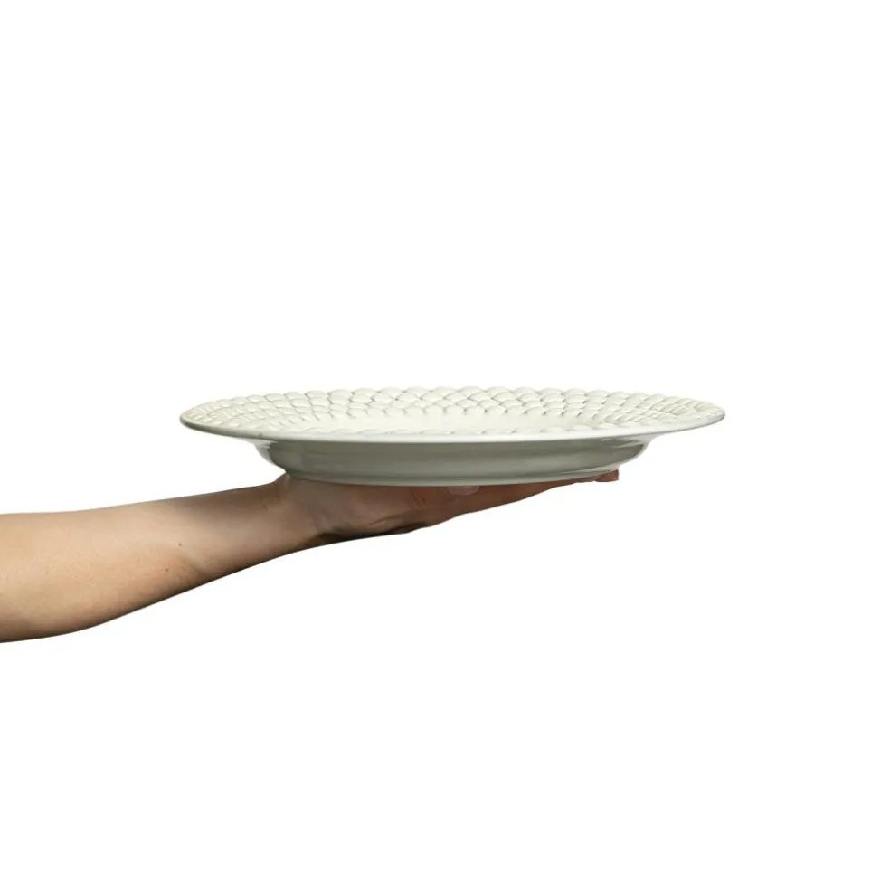 Bubbles Plate 28 cm, Orange