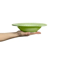 Bubbles Soup Plate 25 cm, Blue