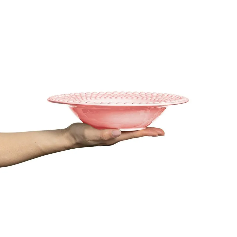 Bubbles Soup Plate 25 cm, Blue