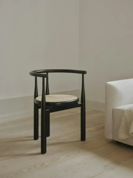 Bukowski Chair, Oak / Rattan