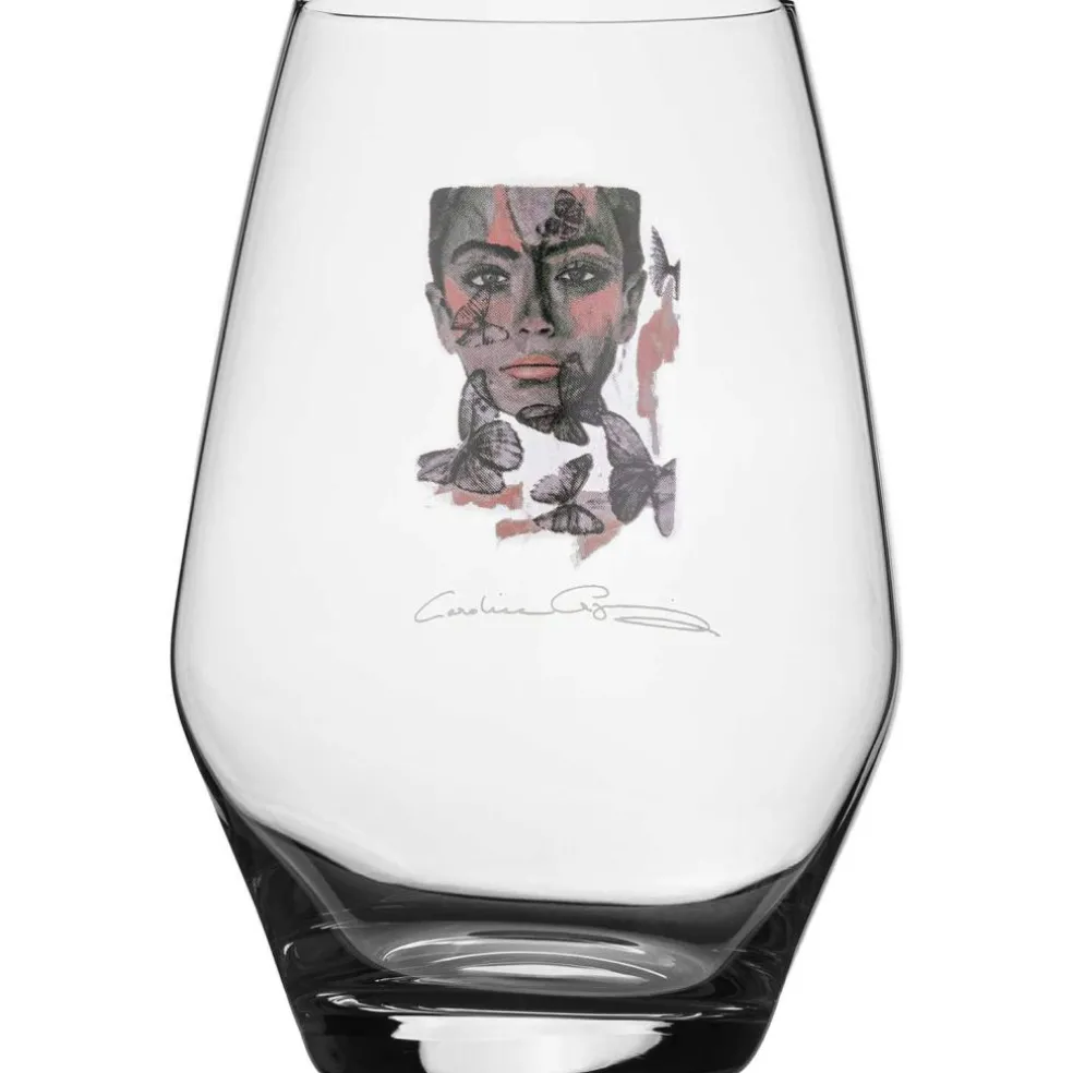 Butterfly Queen Drinking Glass 35 cl